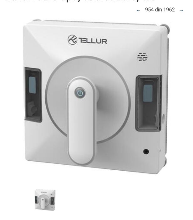 Aspirator Robot curatare geamuri WiFi Tellur Smart