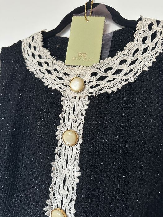 Рокля BSB - ламе и дантела