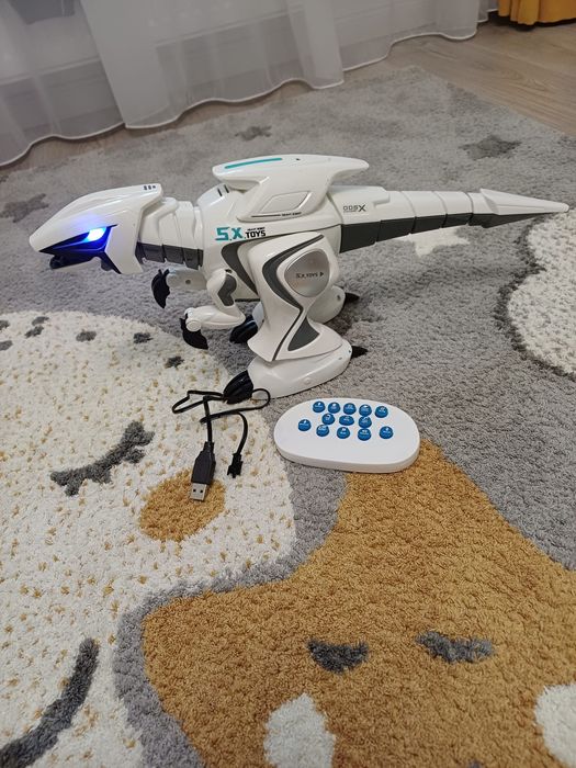 Jucarie Robot Dinozaur cu Senzor & IR