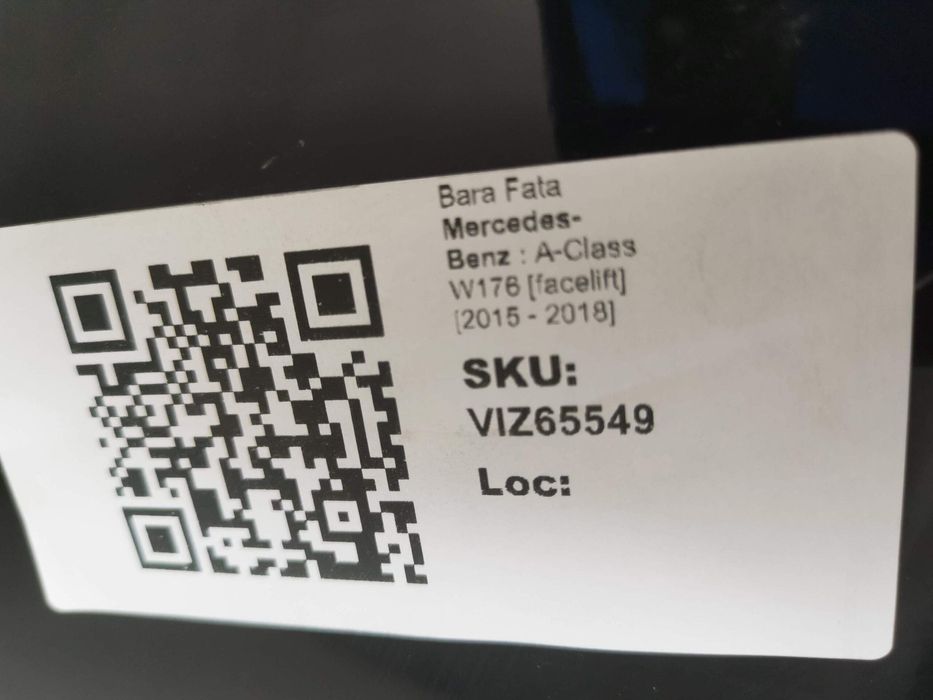 Предна броня Мерцедес-Бенц А-Клас / Mercedes-Benz A-Class W176 [фейсли