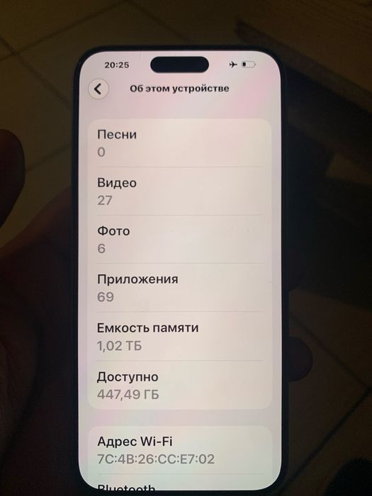 Iphone 15 pro max 1TB white белый идеаль с каробкой