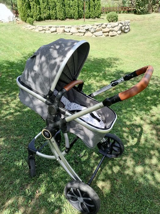 Бебешка количка Moni 3 in 1 с дъждобран