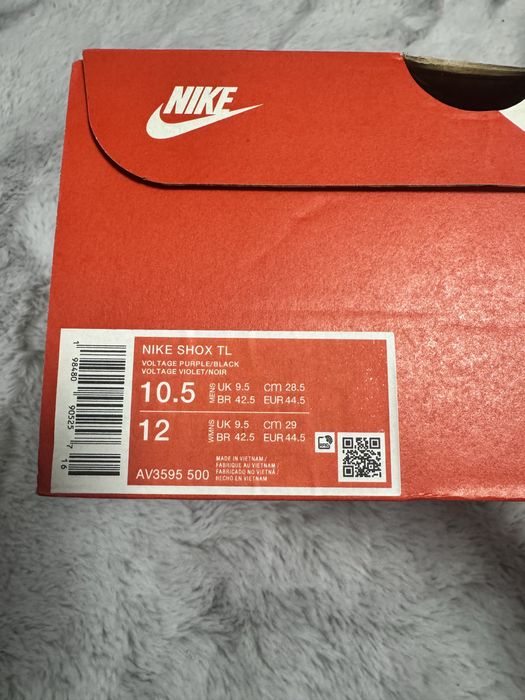 Чисто нови Nike Shox TL Blue Purple 44.5