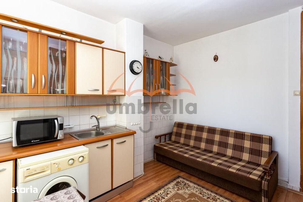 Garsoniera de inchiriat, 39m², cart. Gruia, cu garaj