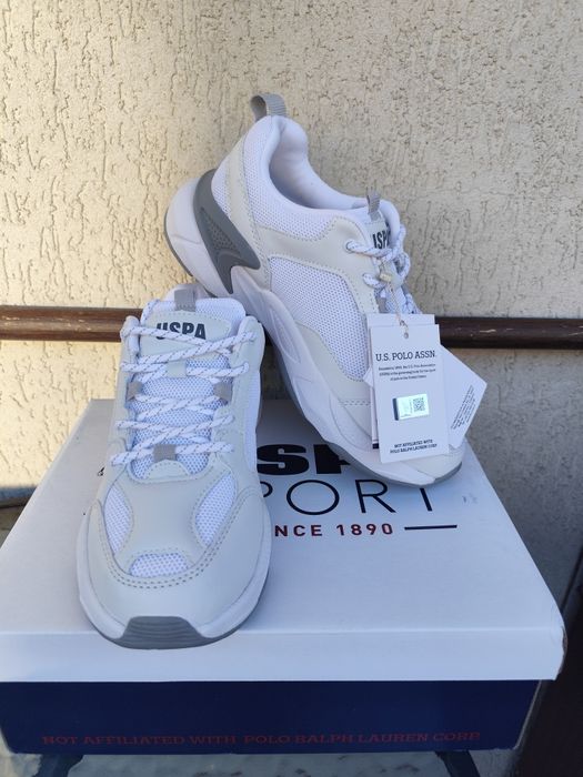 Adidași damă U.S. Polo Assn mărimea 38, 24,3 cm interior