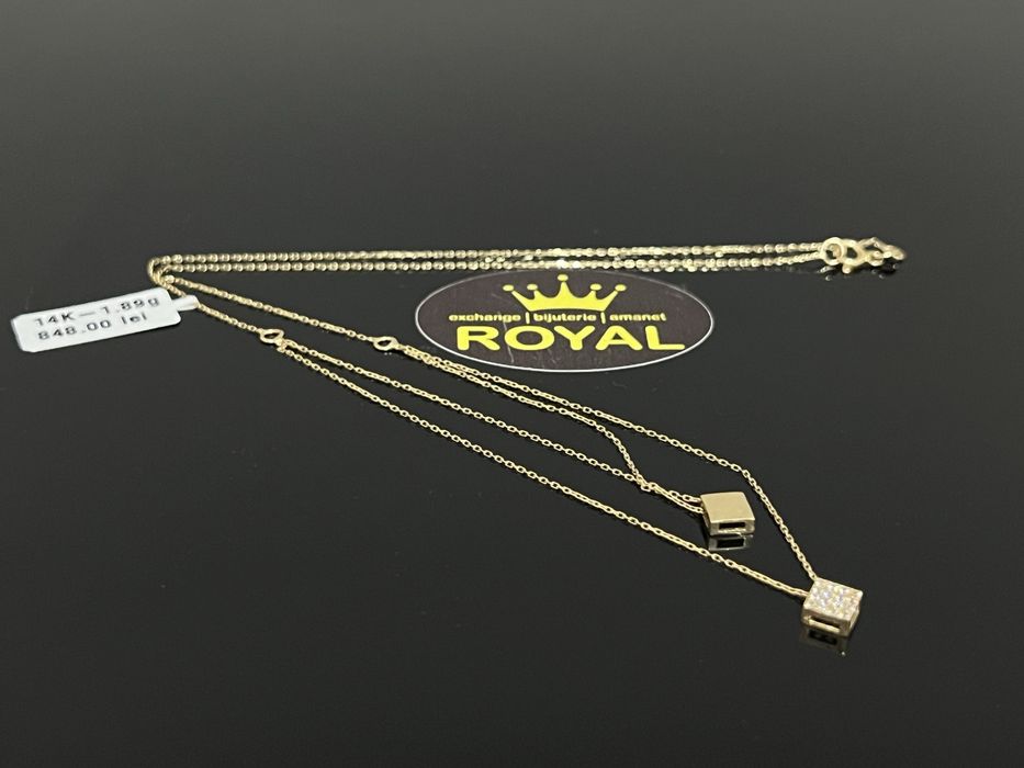 Bijuteria Royal CB : Lant aur 14K 585  1,89 gr