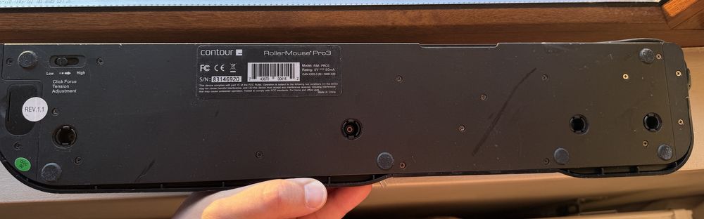 Contour RollerMouse  Pro3 mouse profesional