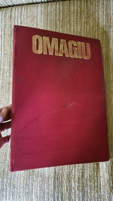 Carte de colectie Omagiu Nicolae Ceaușescu anii 80 perioada comunista