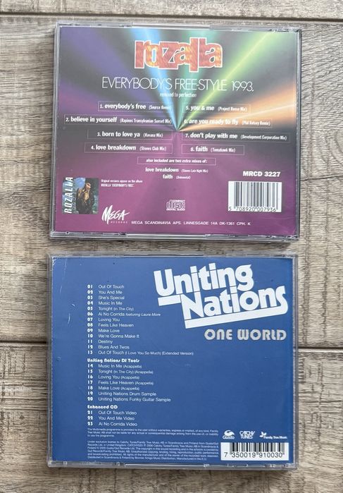 Cd-uri eurodance anii 90 - Waldo/Rozalla/Uniting Nations