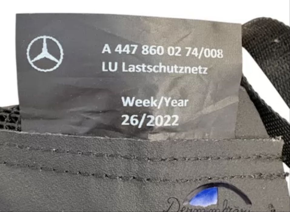 Panou Plasă despărțitoare / Plasă de protecție a încărcăturii pentru Mercedes Vito / Clasa V Class w447  după 2014-