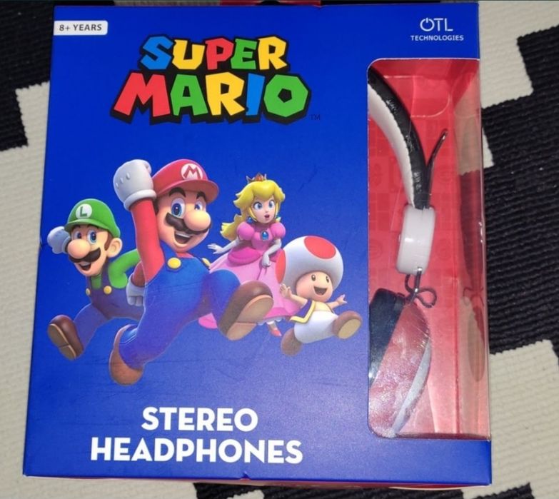 Casti pentru gaming Super Mario si Pokemon