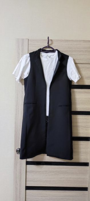 Кардиган, жилетка длинная размер 42-44 (S-M)