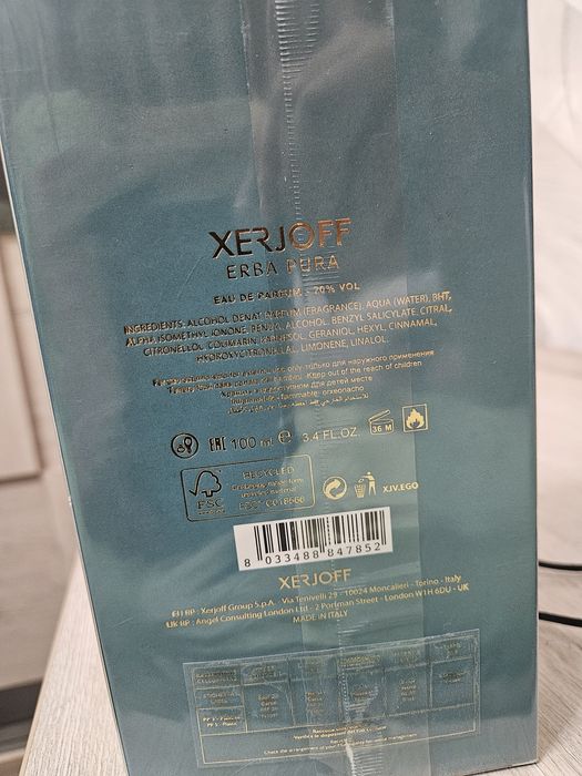 Xerjoff Erba Pura Eau de Parfum 100 ml