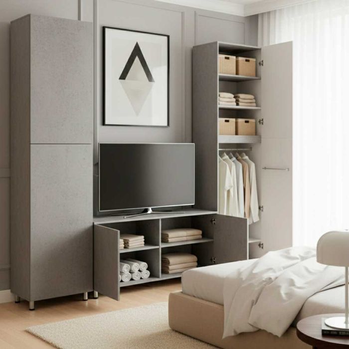 ШКАФ СТЕНКА ЛОФТ / Shkaf Stenka LOFT / Kiyim shkafi