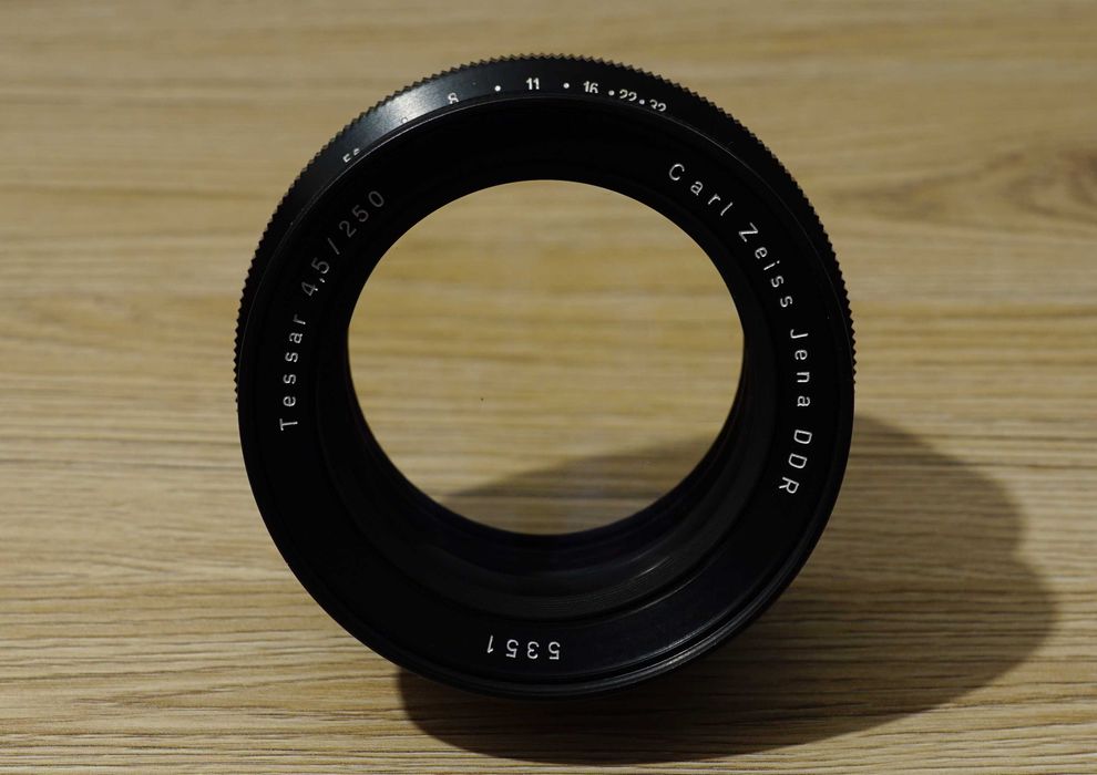Obiectiv Carl Zeiss Jena Tessar 250mm F/4.5