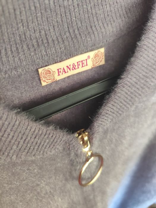 Дамска жилетка в лилав цвят