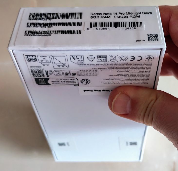 XIAOMI Redmi Note 14 Pro 4G Midnight Black 8/256 GB sigilat!