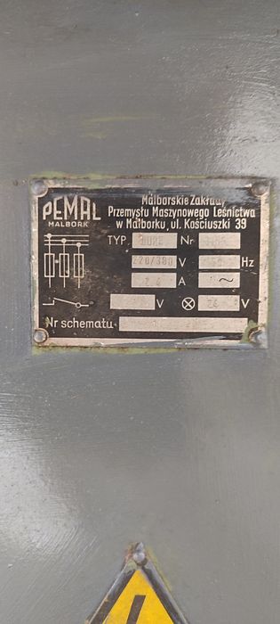 Ръчна машина за заточване на ножове до 640мм.