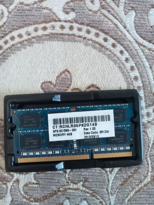 Оперативка Ддр 3 1600 МГц 4гб 4000тг