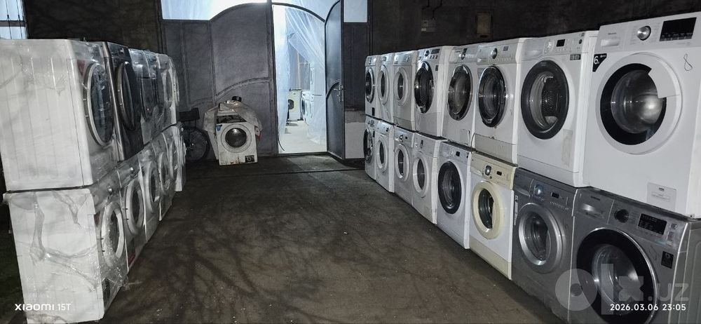 Kir moshinalar sikidkada 900 mindan boshlanadi garantiyalar bor