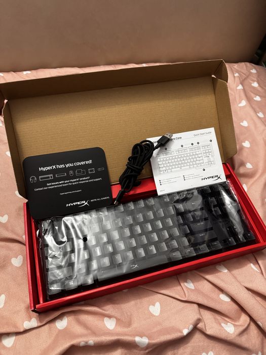 Tastatura Gaming HyperX Alloy Origins Core + Taste Pudding