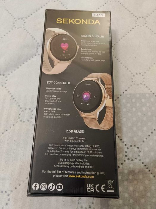 Дамски смарт часовник Sekonda Connect