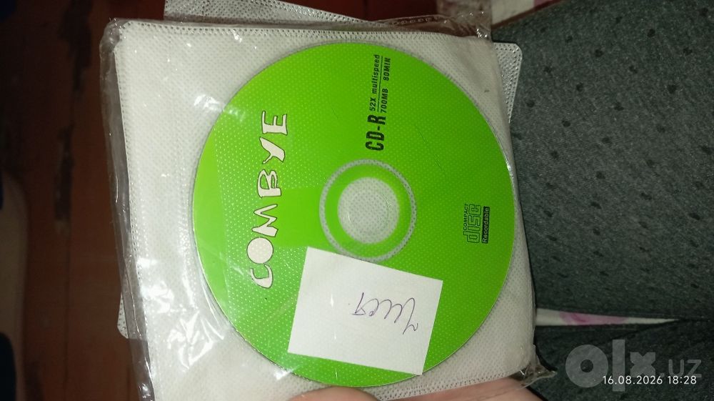 Диски CD-R и DVD-R 4,7 ГБ — новые