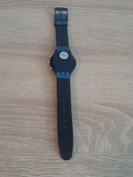 Ceas Swatch Chrono Vintage (Anii '89) - Complet Funcțional, 22 Jewels