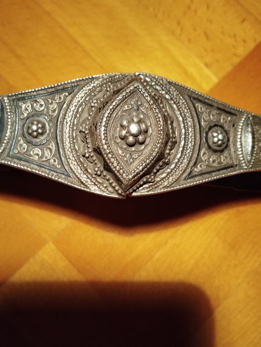 Серебряный браслет антика