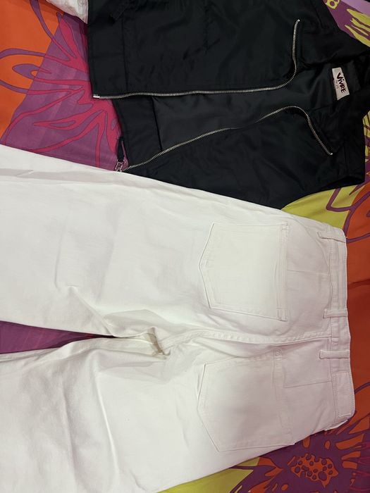 Риза на guess 100% памук-с размер,черна блуза гес -М рр