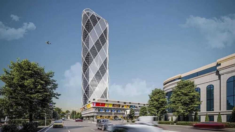 Piramit Tower 2/12/49 87м2 под офис: вид на Аэропорт ПРОДАЖА