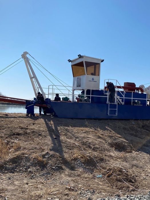 Земснаряд для добычи песка