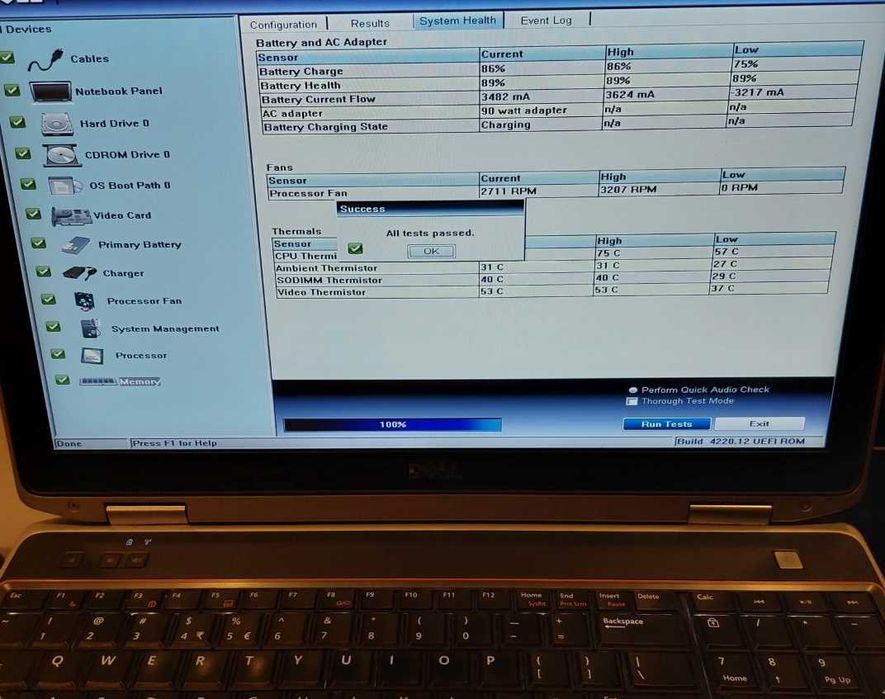 Dell Latitude E6520, E6440, E5430, E5510