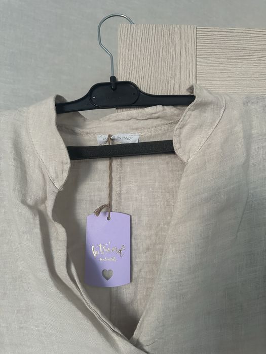 Платье лен,Италия,новая