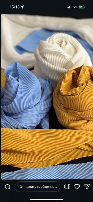 Платок гофрированный