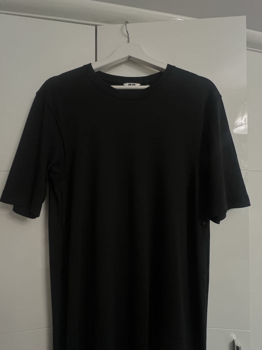 Платье комфортное трикотажное на кнопках