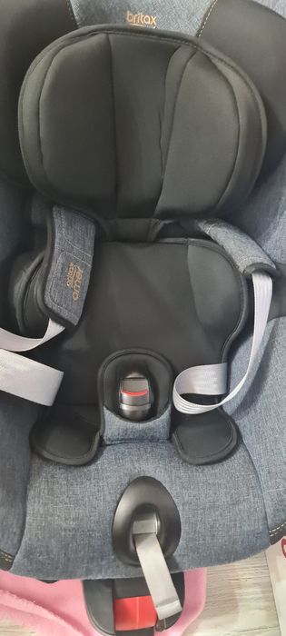 Scaun auto ISOFIX i-Size Britax Romer DUALFIX Blue Marble, 40-105 cm,