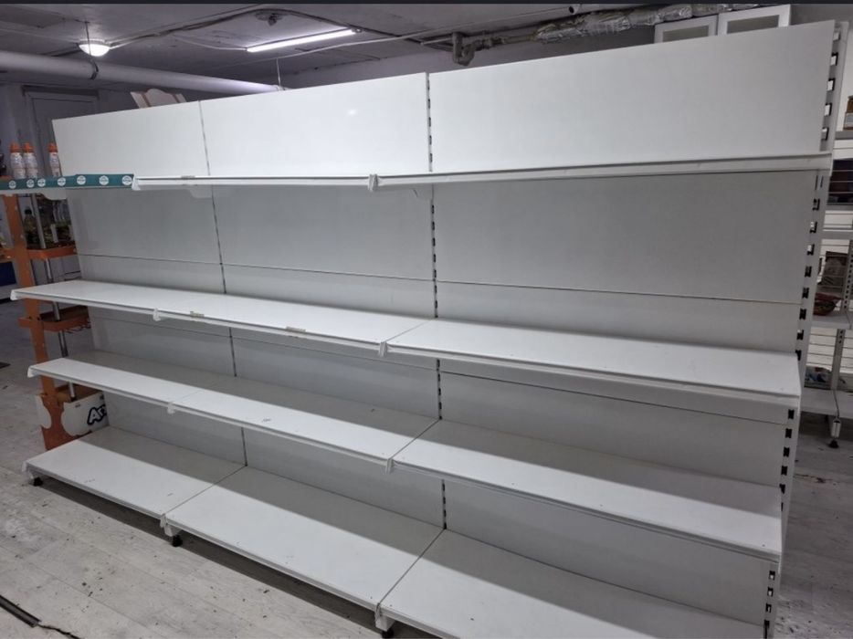 Стеллаж готовый продается 10метр длина