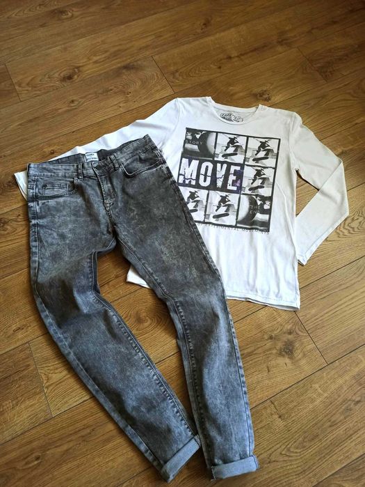 ZARA, PULL & BEAR детски дънки и блузки