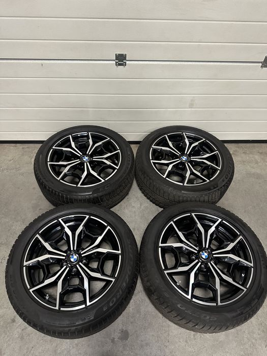 Jante 19 ORIGINALE BMW X4 G02 X3 G01 Iarna 245/50/19 M Paket 887M Pirelli Runflat