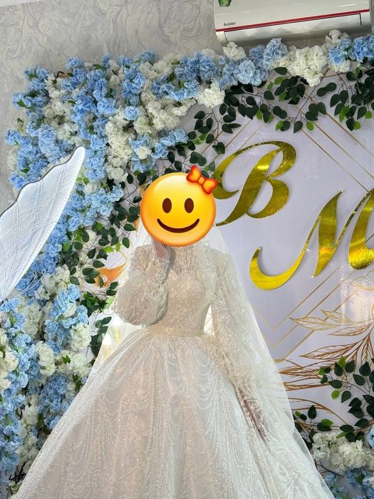 Келин куйлак, свадебный платье туй куни 1 марта кийилган х