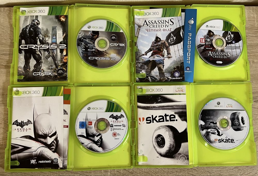 Диски на XBOX 360