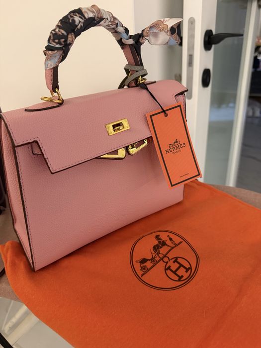 Кожена чанта Hermes