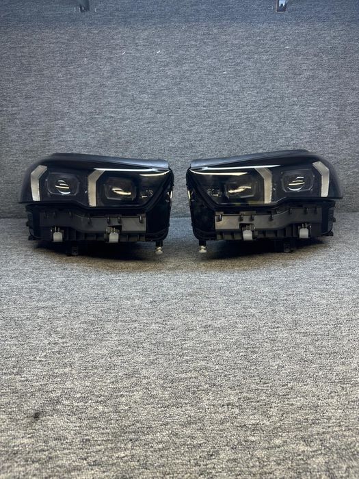 far faruri bmw seria 5 g60 g61 g90 m5 full led adaptive shadowline sae
