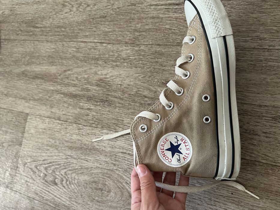 Converse бежевые