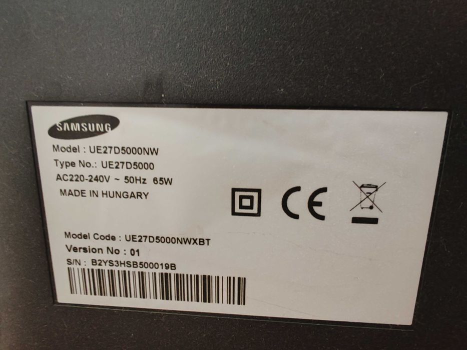 Tv led Samsung 27D5000