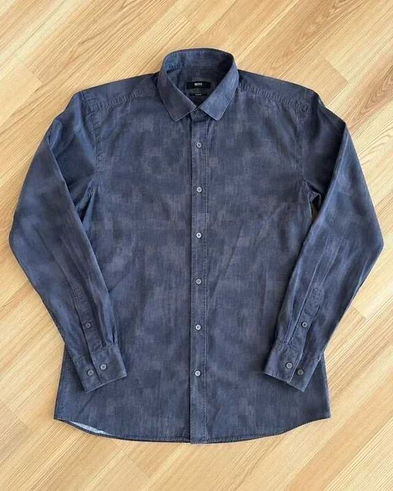 Cămașă Hugo Boss Slim Fit – mărimea L 100% bumbac
