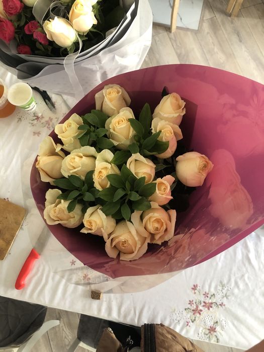 Букет из 15 роз.