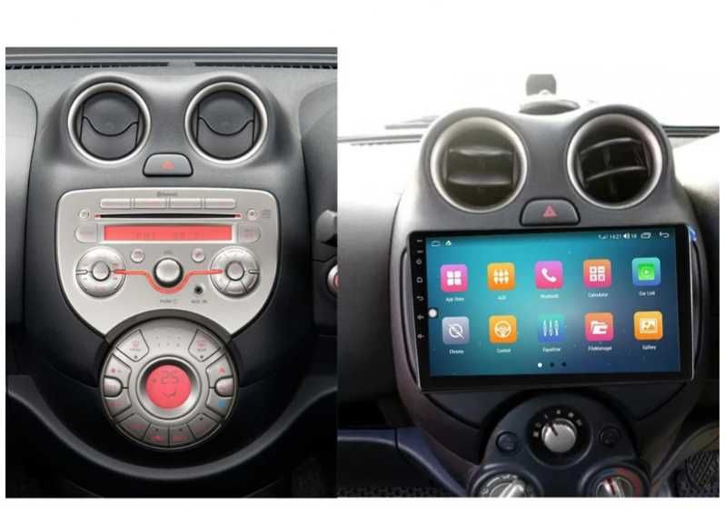 9-инчова мултимедия за Nissan Micra (2010–2013) + подарък камера