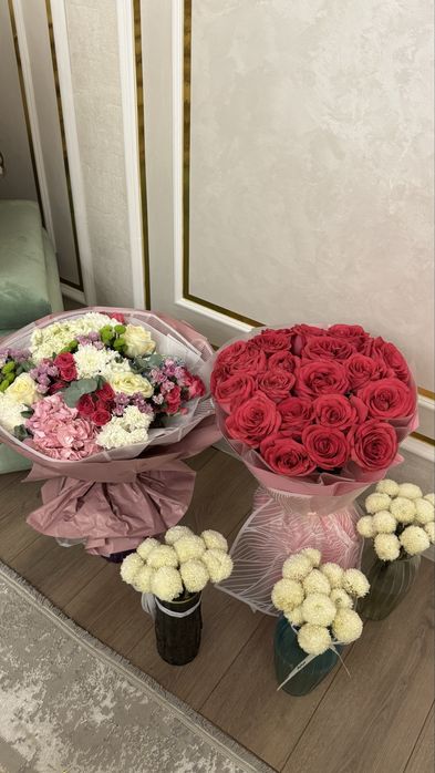 Цветы, букеты красивые